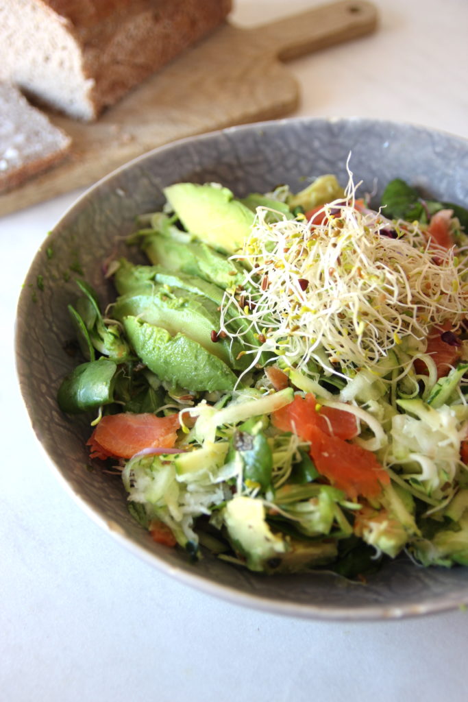 Nadine Andreewitch, salade coup de boost