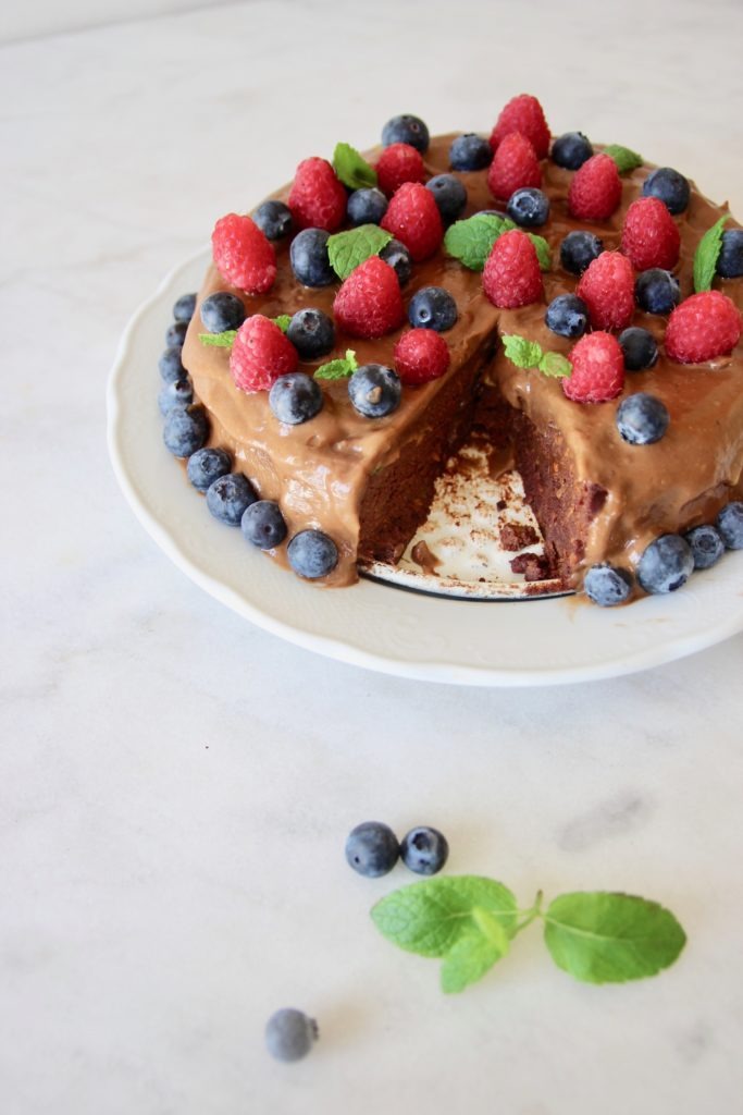 Nadine Andreewitch gateau au chocolat et à la patate douce