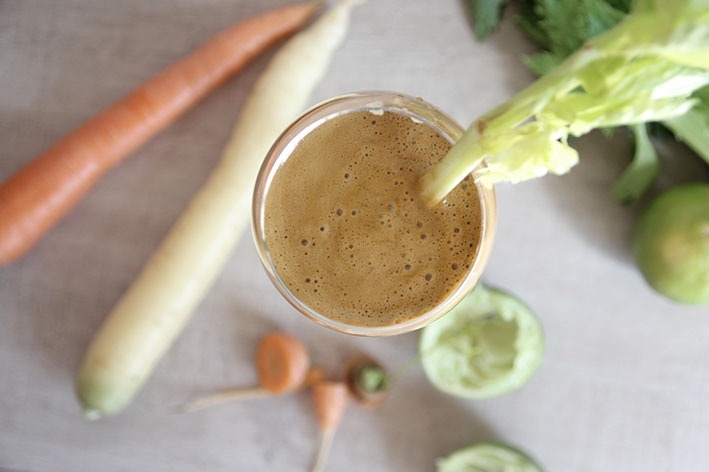 jus détox carotte celeri