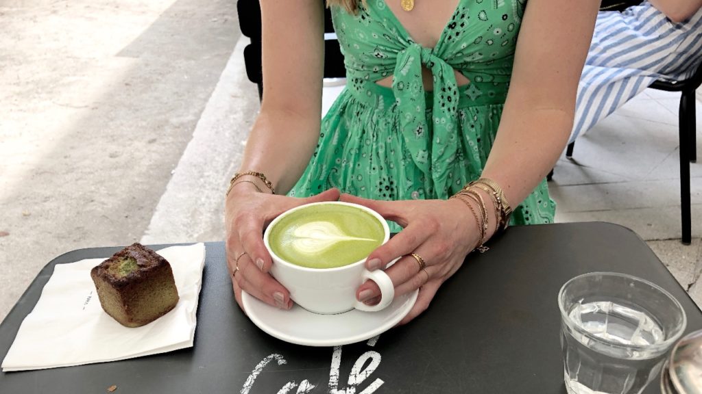 matcha latte nadine andreewitch